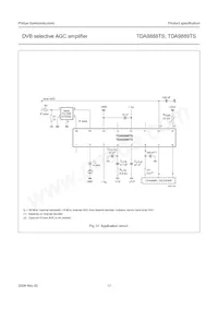 TDA9889TS/V1 Datasheet Page 17