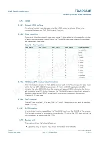 TDA9983BHW/8/C1:55 Datasheet Page 21