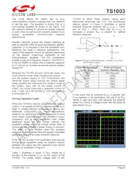 TS1003IJ5T Datasheet Page 9