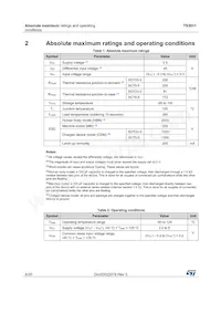 TS3011IYLT Datasheet Page 4