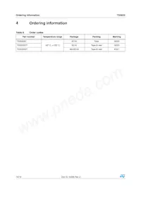 TS3022ID Datasheet Page 14