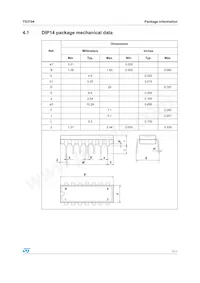 TS3704ID Datasheet Page 7