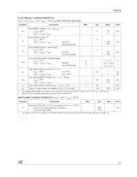 TS374CDT Datasheet Page 3