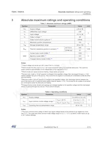 TS391IQ2T Datasheet Page 5