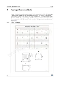 TS393MDT Datasheet Page 6