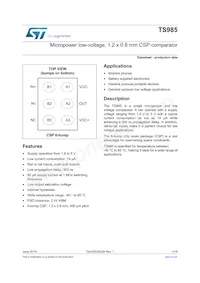 TS985IJT Datenblatt Cover