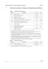 TSH122ICT Datasheet Page 2