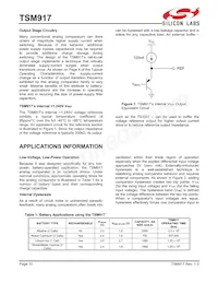 TSM917EUK+T Datasheet Page 10