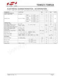 TSM923ESA+ Datasheet Page 5