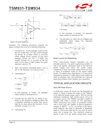 TSM931CUA+T Datasheet Page 14