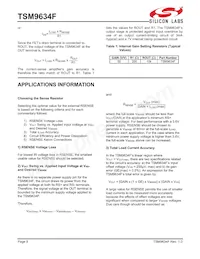 TSM9634FEUK+T Datasheet Page 8