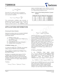 TSM9938WEUK+T Datasheet Page 8