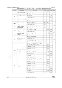 TSX3702IST數據表 頁面 8