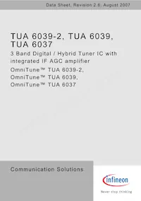 TUA 6039 Datenblatt Seite 3