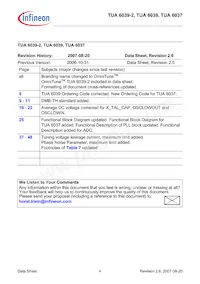 TUA 6039 Datasheet Page 4