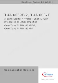 TUA 6039F-2 Datenblatt Seite 3