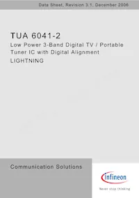 TUA 6041-2數據表 頁面 3