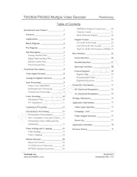 TW2802-FA Datasheet Page 2