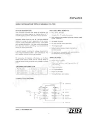ZXFV4583N16TA Datasheet Copertura