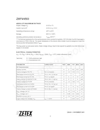 ZXFV4583N16TA Datasheet Pagina 2