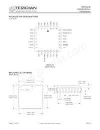 78P2241B-IGT/F Datasheet Page 21