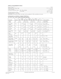 ALD1712APAL Datasheet Page 2