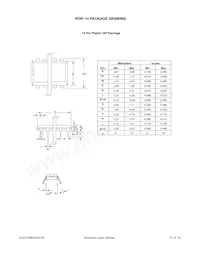 ALD2724ESBL 데이터 시트 페이지 12