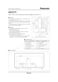 AN5275 Datasheet Cover