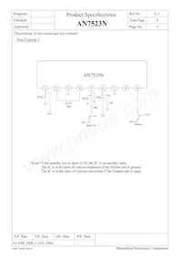 AN7523N Datasheet Page 4