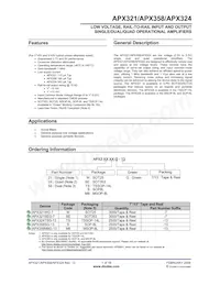 APX324TSG-13 Datasheet Cover