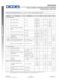 APX4558S-13 Datasheet Page 3