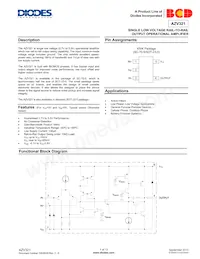 AZV321KTR-E1 Datasheet Cover