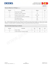 AZV321KTR-E1 Datasheet Page 2