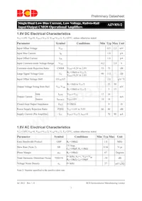AZV831KTR-G1 Datasheet Page 7