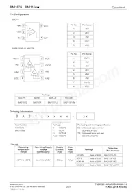 BA2115FVM-TR Datasheet Page 2