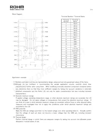 BA3131FS-E2 Datasheet Pagina 3