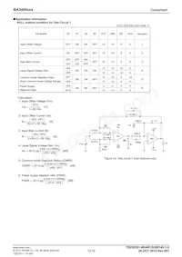 BA3404F-E2 Datasheet Page 12