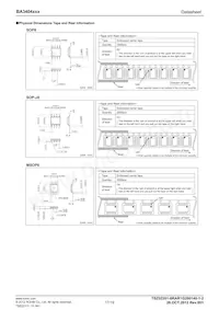 BA3404F-E2 Datasheet Page 17