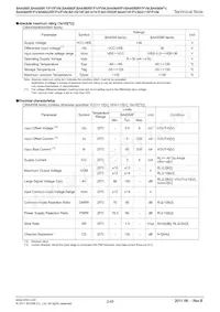 BA8522RFV-E2 Datasheet Page 2