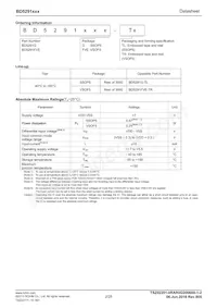 BD5291G-GTL Datasheet Page 2
