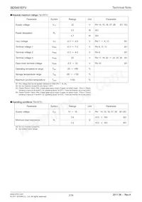 BD5451EFV-E2 Datasheet Page 2