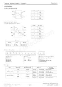 BD7542FVM-TR Datasheet Page 2