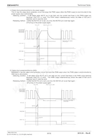 BM5446EFV-E2 Datasheet Page 20