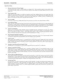 BU5281G-TR Datasheet Pagina 16