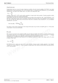 BU7150NUV-E2 Datasheet Page 13