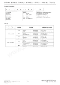 BU7244SF-E2 Datasheet Pagina 3