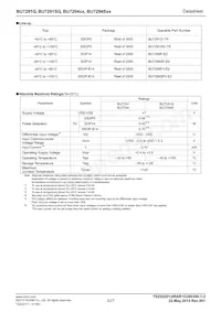 BU7291SG-TR Datasheet Page 3