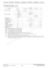 BU7295SHFV-TR Datasheet Page 4