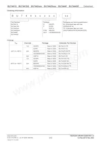 BU7442SFVM-TR數據表 頁面 3