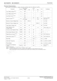 BU7445SHFV-TR Datenblatt Seite 3